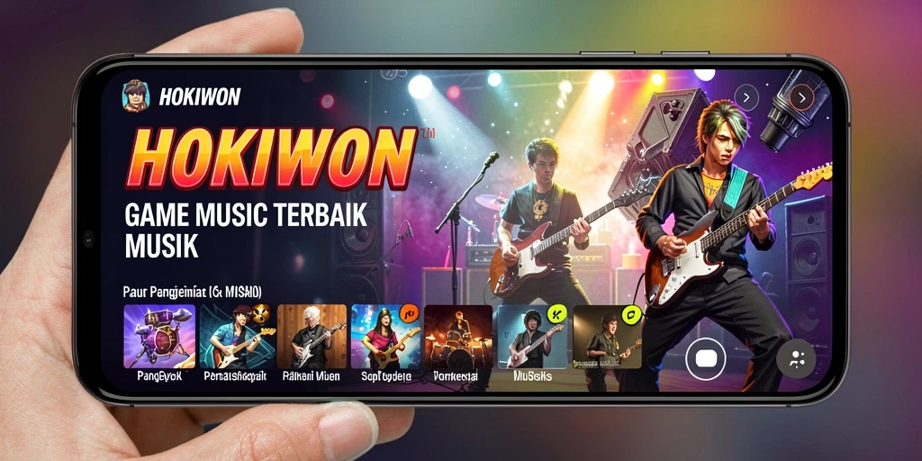 Tampilan gameplay HOKIWON yang mengasyikkan dan interaktif.