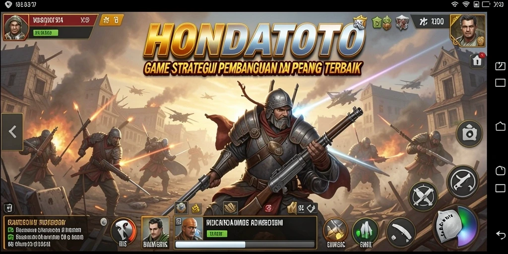 Tampilan gameplay HONDATOTO yang menarik dan seru.
