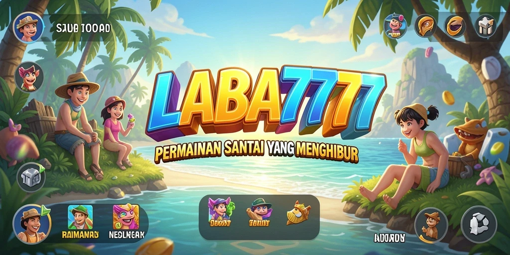Tampilan gameplay menarik dari LABA777 yang menampilkan suasana santai.