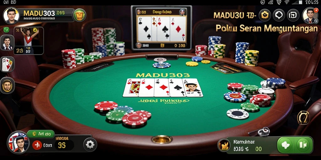 Tampilan gameplay MADU303 yang seru dan menantang.