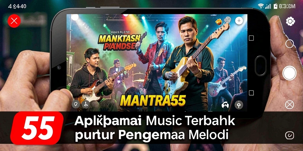 Tampilan gameplay yang menarik dari aplikasi MANTRA55.