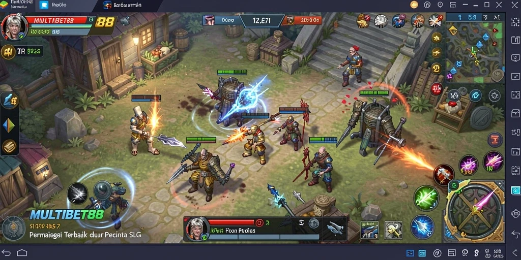 Tampilan gameplay strategis MULTIBET88 yang menarik.
