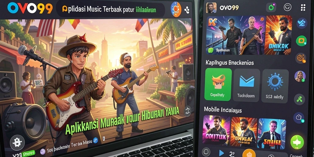 Tampilan gameplay OVO99 yang menarik dan penuh warna.
