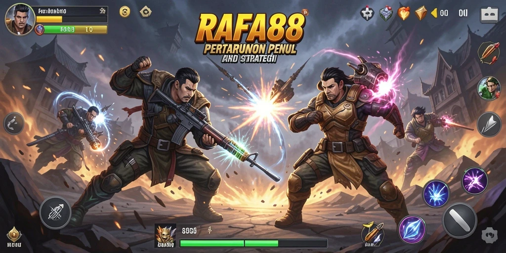 Gambaran pertarungan seru di RAFA88 yang penuh aksi.