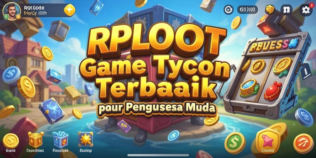 Tampilan gameplay RPLOOT yang menarik dan mendidik.