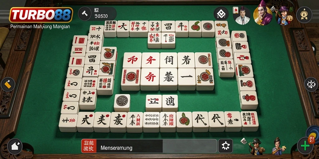 Tampilan gameplay TURBO88 yang menarik dan penuh warna.