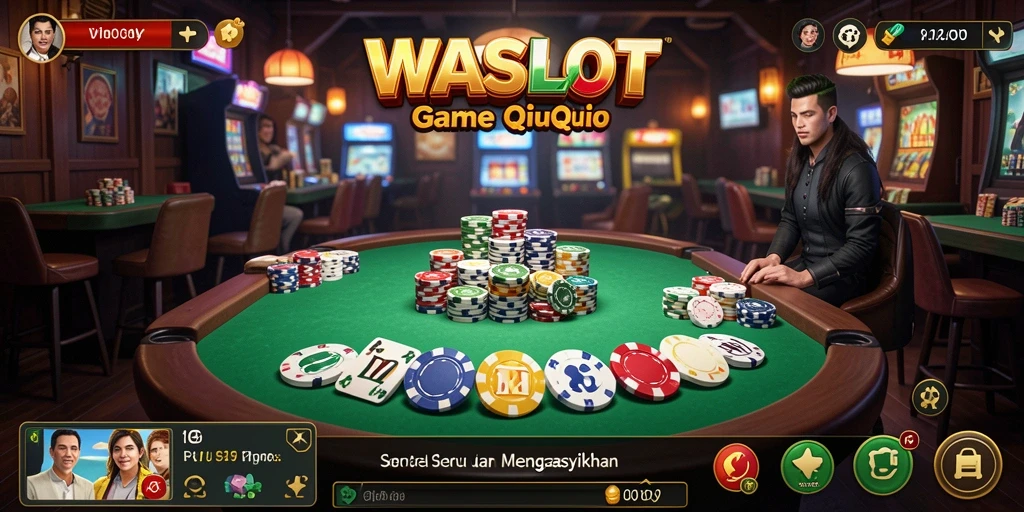 Gameplay QiuQiu yang seru dan penuh strategi.